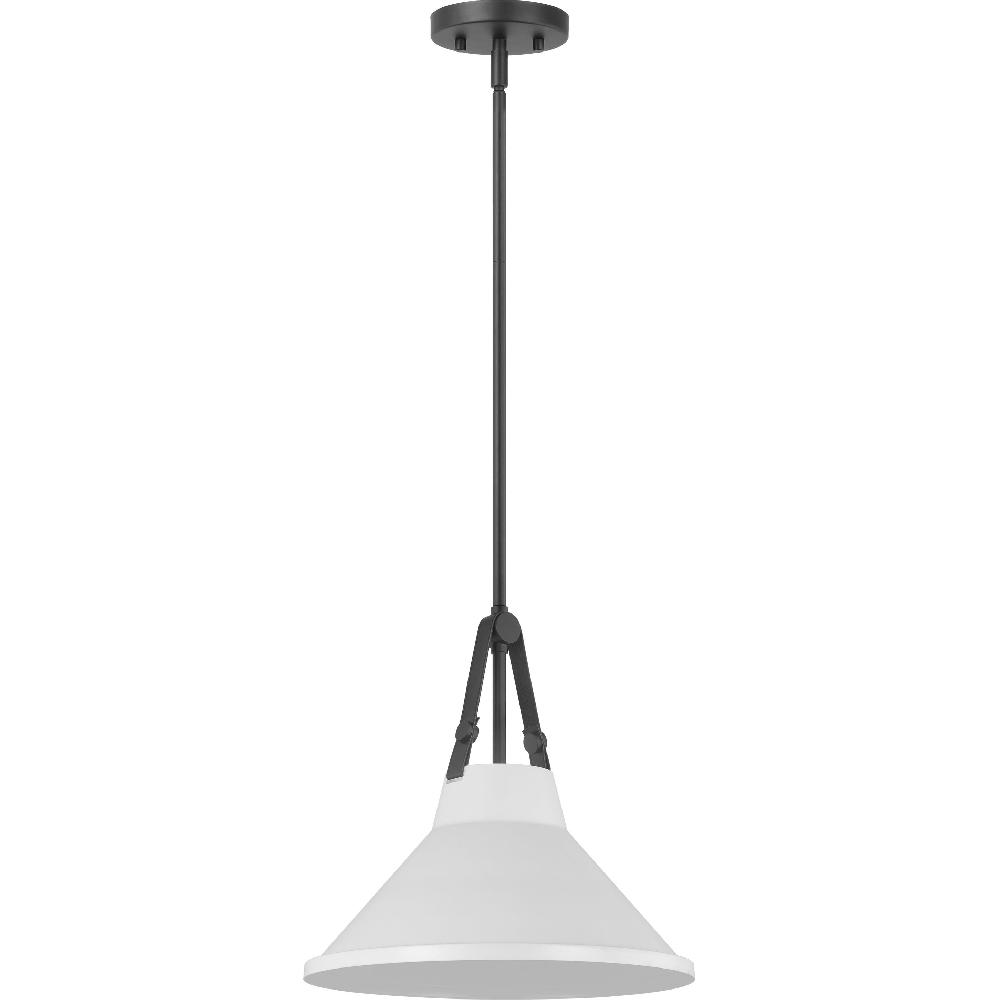 nuvo lighting Zelda 1 Light 14 inch Black Pendant Ceiling Light