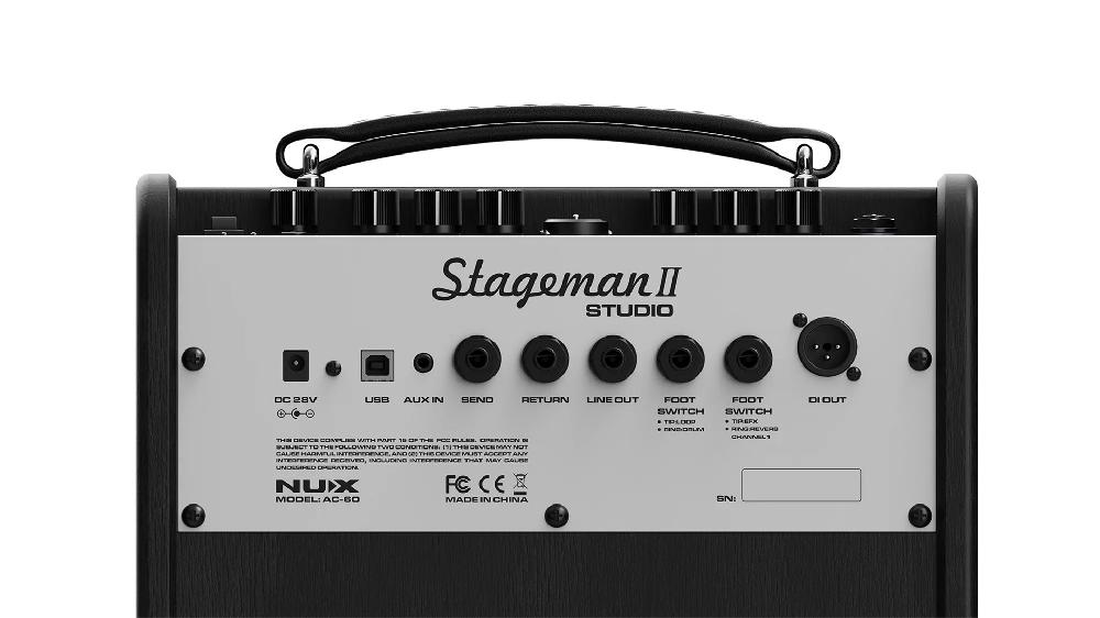 Nux AC-60 Stageman II Studio Acoustic Guitar Amplifier