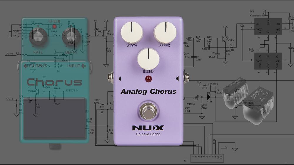 Nux Analog Chorus Legendary Chorus Sound From The 80’s