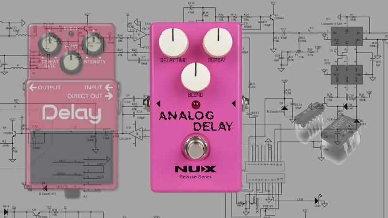 Nux Analog Delay Warm Analog Delay Sound From The 80’s