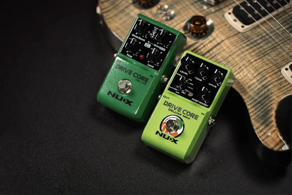 Nux Drive Core Deluxe MKII 8-way OD Combination Pedal. Wasabi Drive Must Be Hot