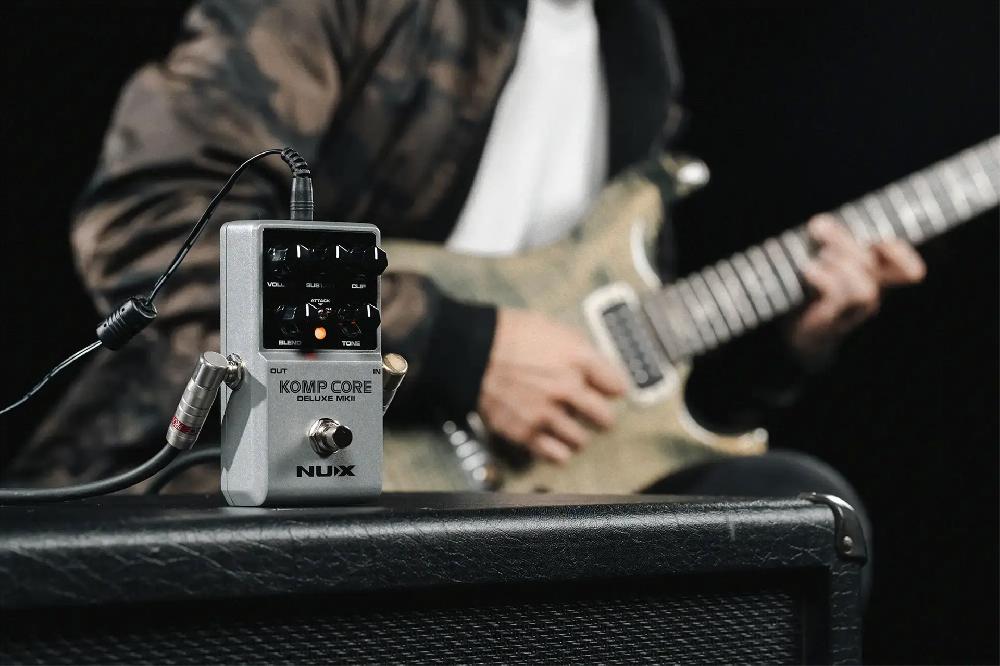 Nux Komp Core Deluxe MKlI Transparent Compressor Pedal