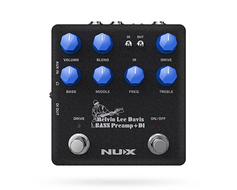 nux MLD Bass Preamp + DI Melvin Lee Davis Signature Bass Preamp + DI