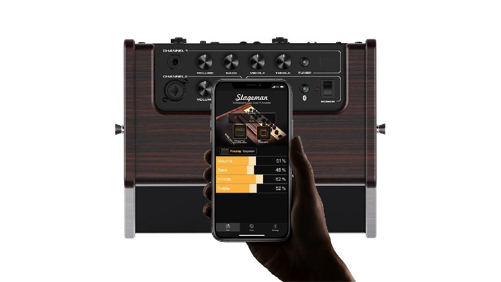 Nux AC-25 Portable Battery-Operated Acoustic Amp