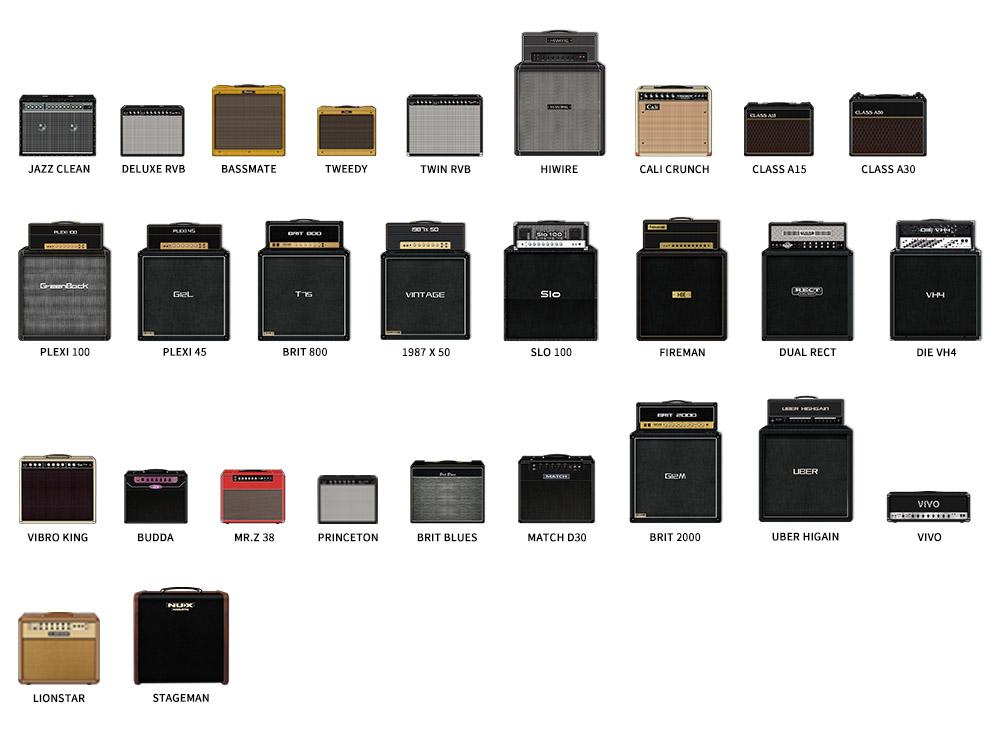 Nux Amp Academy Stomp Compact Modeler