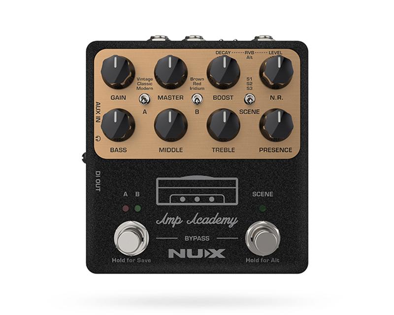 nux Amp Academy World-class Stompbox Amp Modeler
