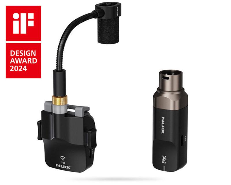 nux B-6 2.4GHz Wireless System for Saxophone