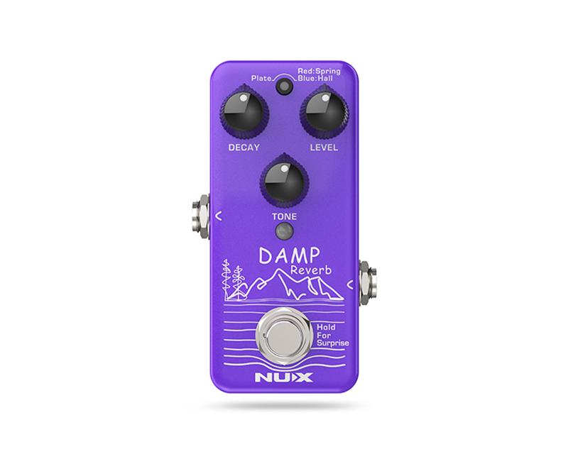 nux Damp Reverb 3 Reverb in a Mini Pedal
