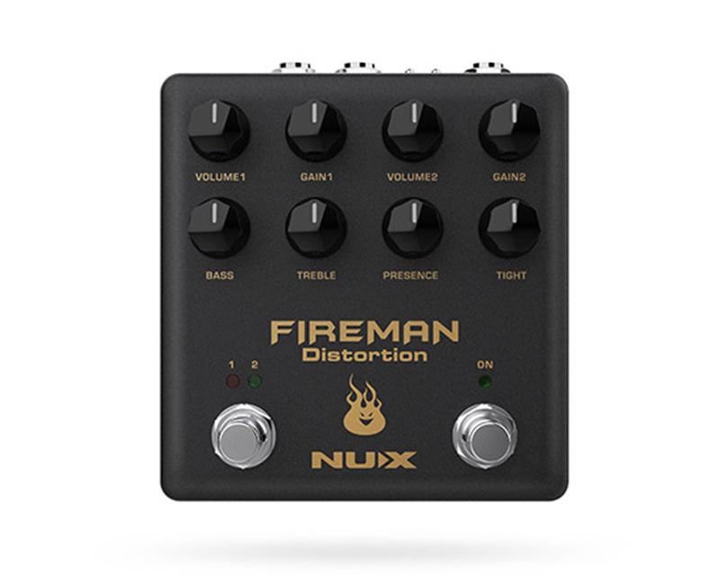 nux Fireman Dual Channel Brown Sound Distortion