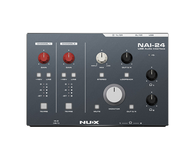 nux NAI-24 USB Audio Interface