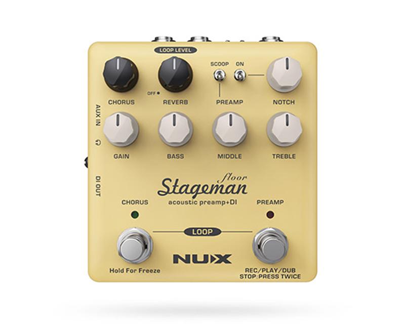 nux Stageman Floor Acoustic Preamp & DI