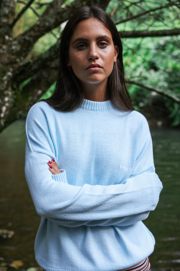 Nwhr Baby Blue Brushed Jersey