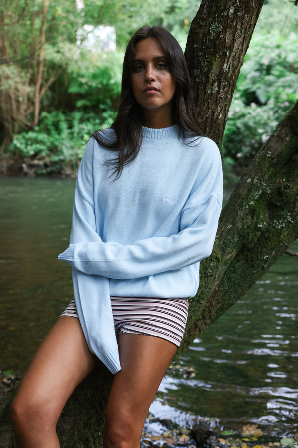 Nwhr Baby Blue Brushed Jersey