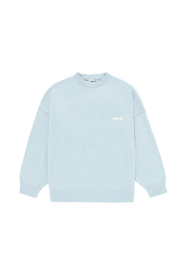 nwhr Baby Blue Brushed Jersey