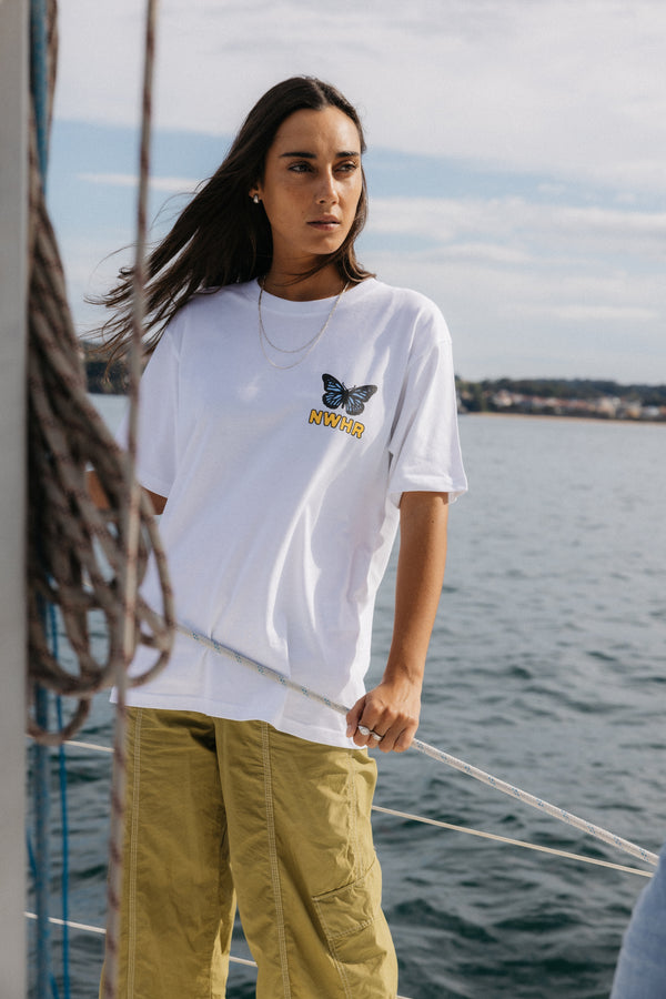 Nwhr Butterfly White T-shirt