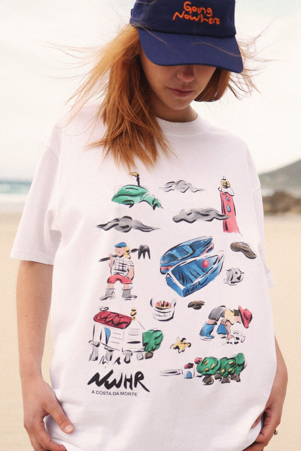 Nwhr Costa Da Morte White T-shirt