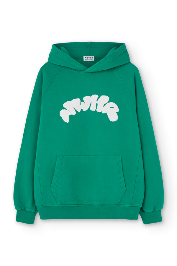 nwhr Hoodie Bubble Green