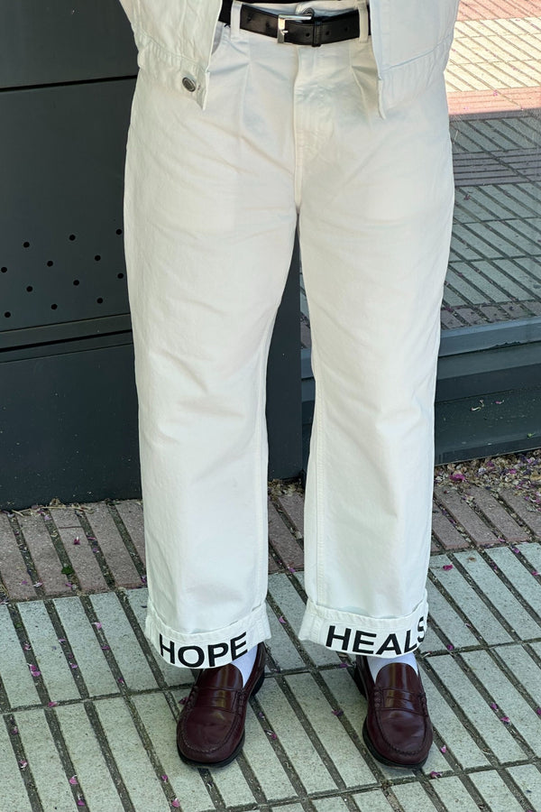 Nwhr Hope Heals Pleated Trousers