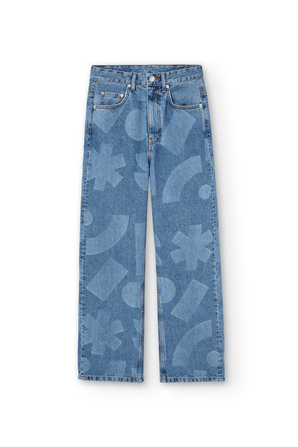 nwhr Laser Denim Pants