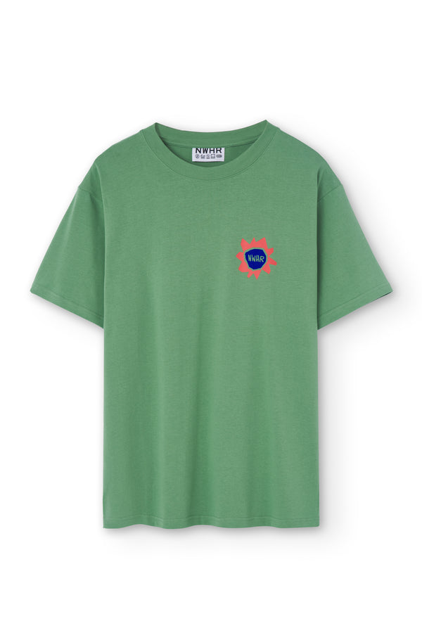 Nwhr T-shirt Follow The Sun Green