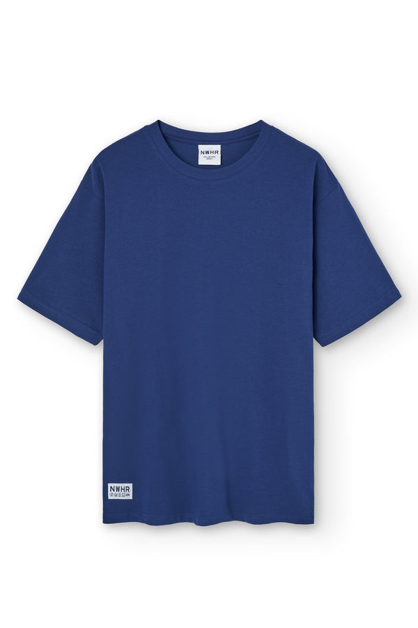 nwhr T-shirt label navy