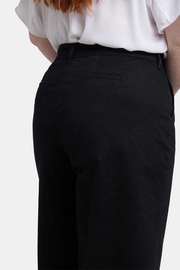 Nydj Mona Wide Leg Trouser Ankle Jeans In Plus Size