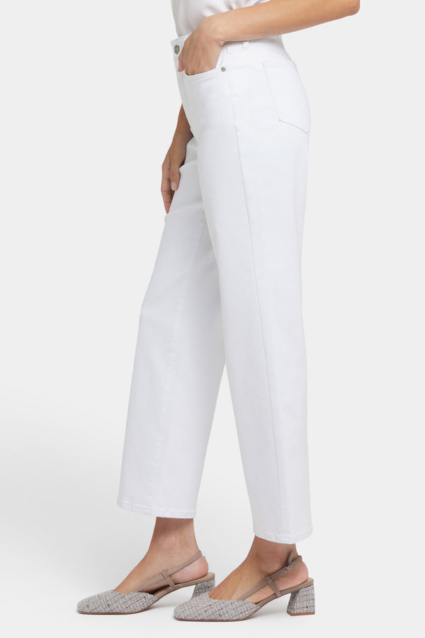 Nydj Bailey Relaxed Straight Ankle Jeans