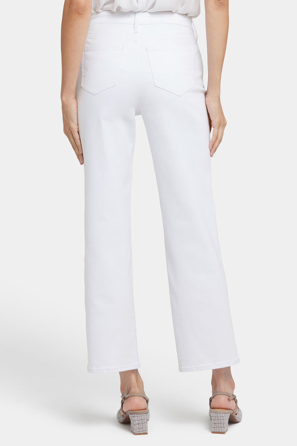 nydj Bailey Relaxed Straight Ankle Jeans In Petite