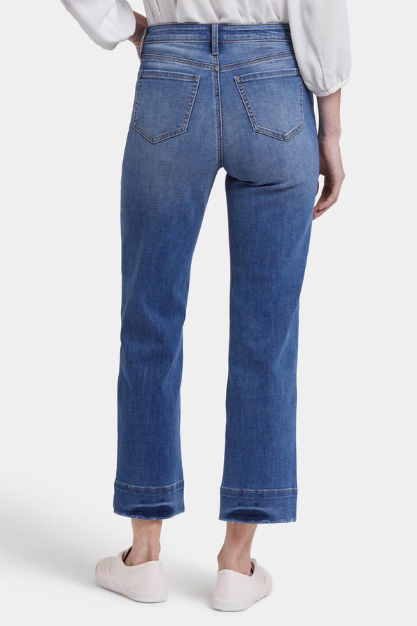 Nydj Bailey Relaxed Straight Ankle Jeans