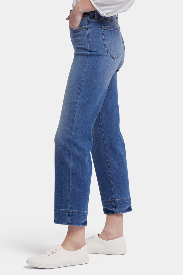 Nydj Bailey Relaxed Straight Ankle Jeans