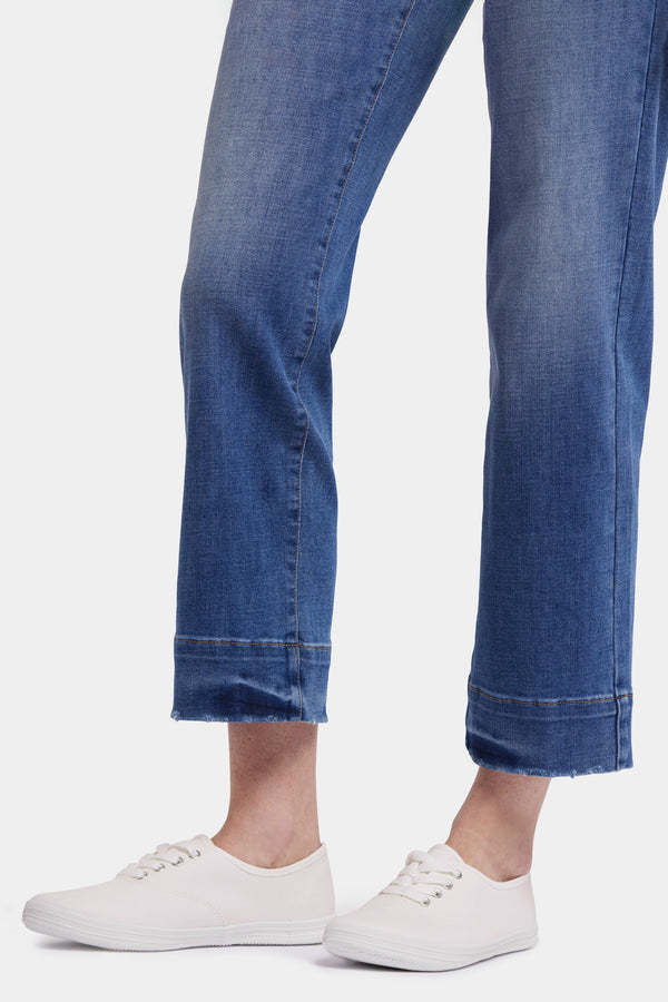 nydj Bailey Relaxed Straight Ankle Jeans
