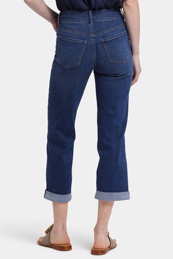 Nydj Bailey Relaxed Straight Crop Jeans