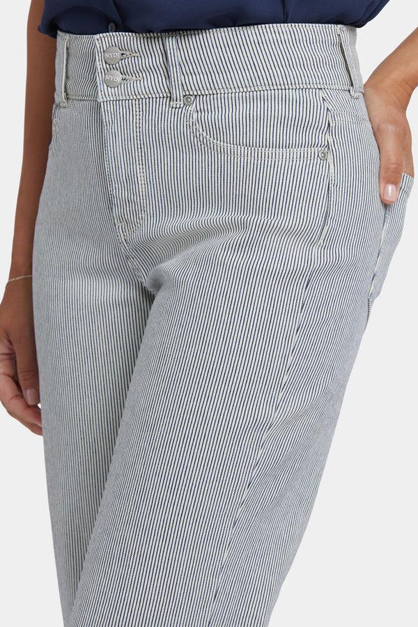 nydj Bailey Relaxed Straight Crop Jeans