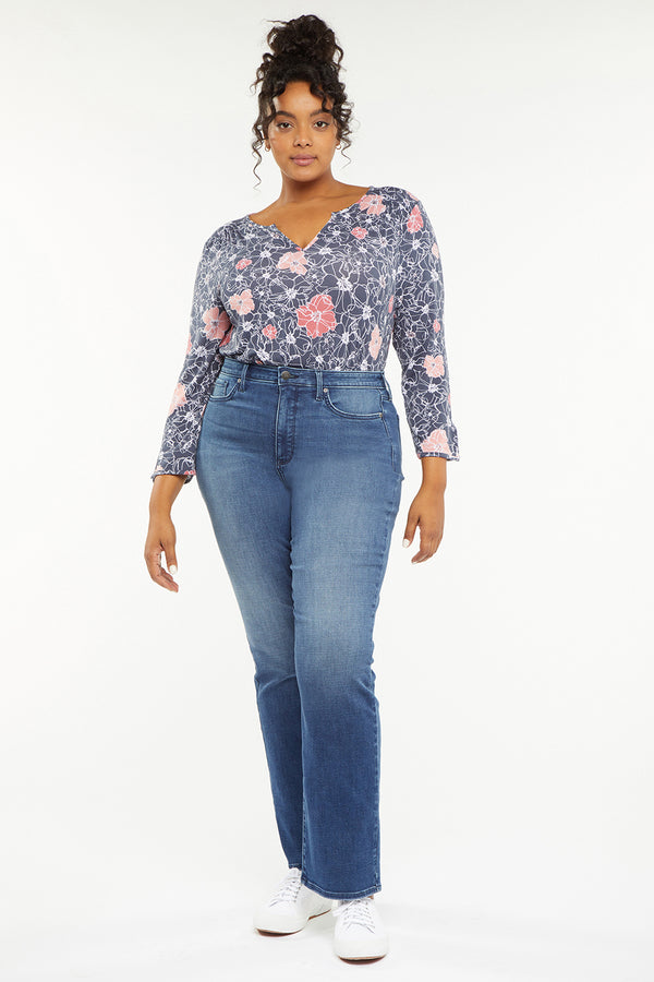Nydj Bailey Relaxed Straight Jeans In Plus Size