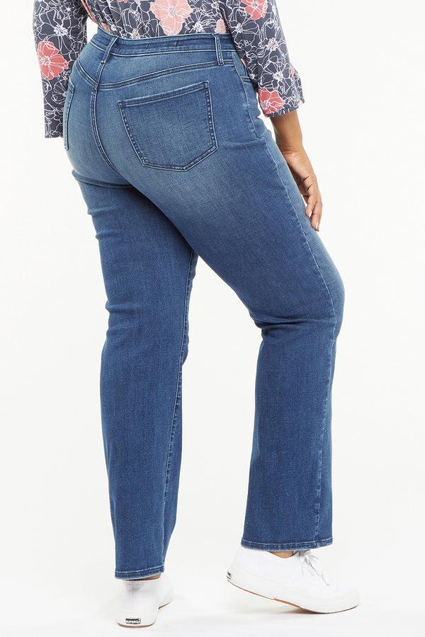 nydj Bailey Relaxed Straight Jeans In Plus Size