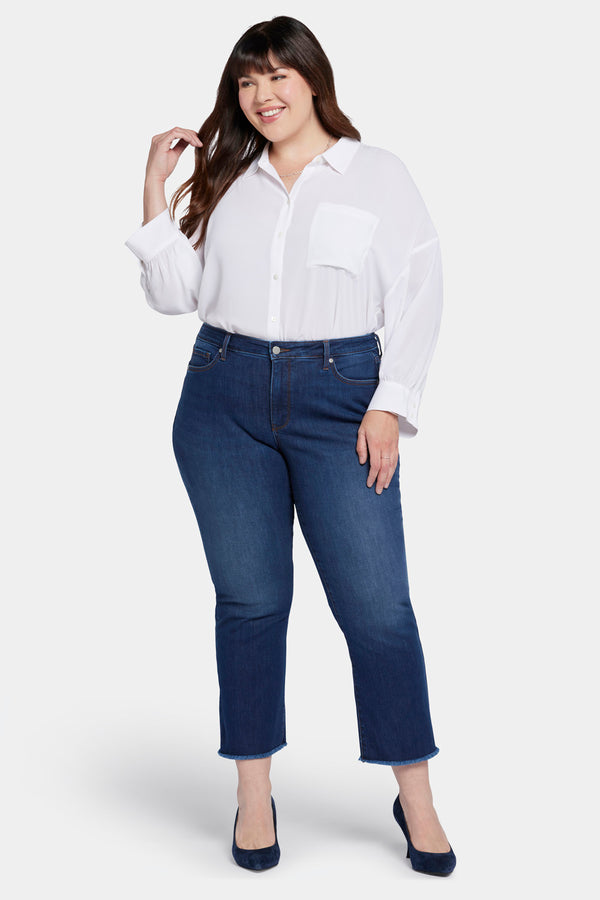 Nydj Barbara Bootcut Ankle Jeans In Plus Size