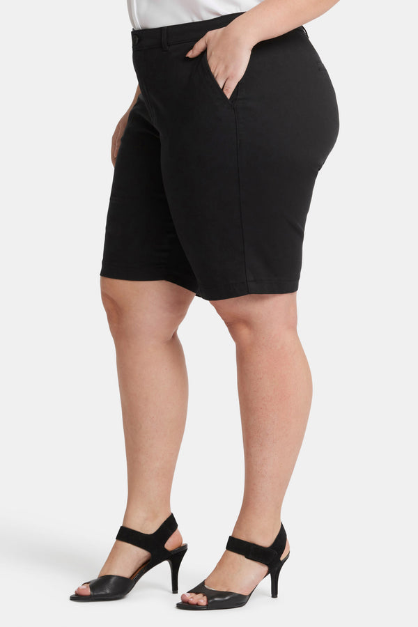 Nydj Bermuda Shorts In Plus Size