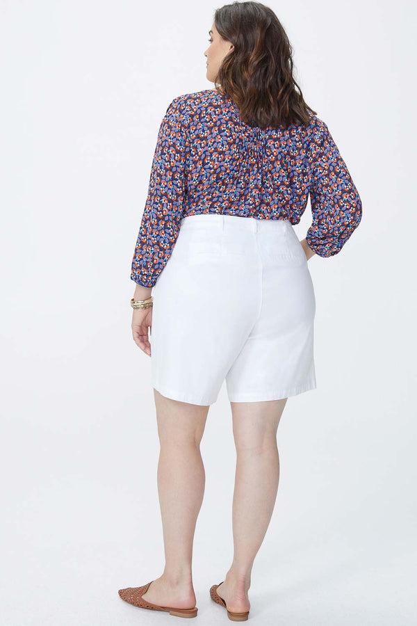 nydj Bermuda Shorts In Plus Size