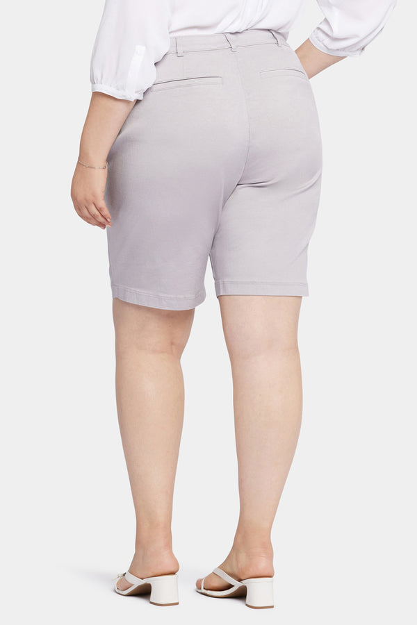 nydj Bermuda Shorts In Plus Size