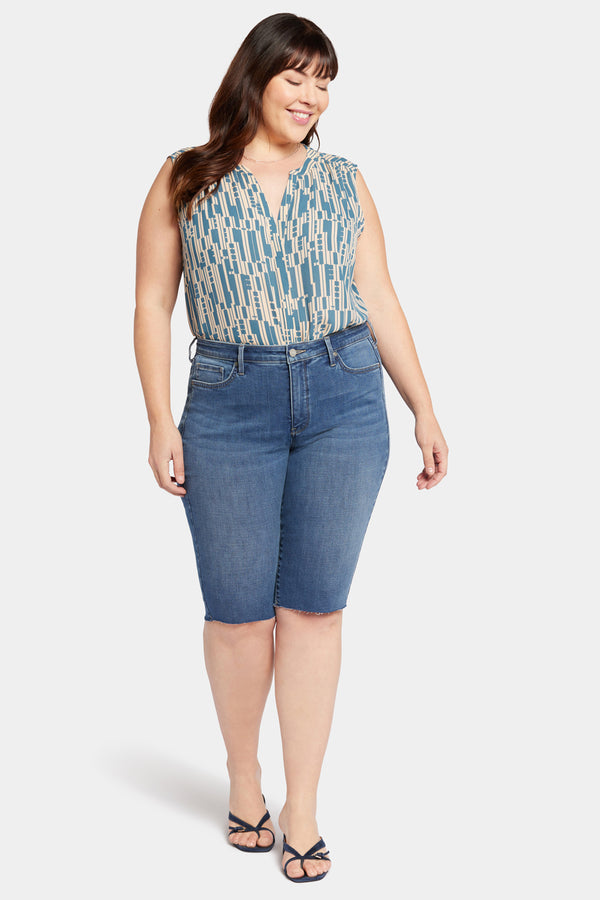 Nydj Bike Capri Jeans In Plus Size