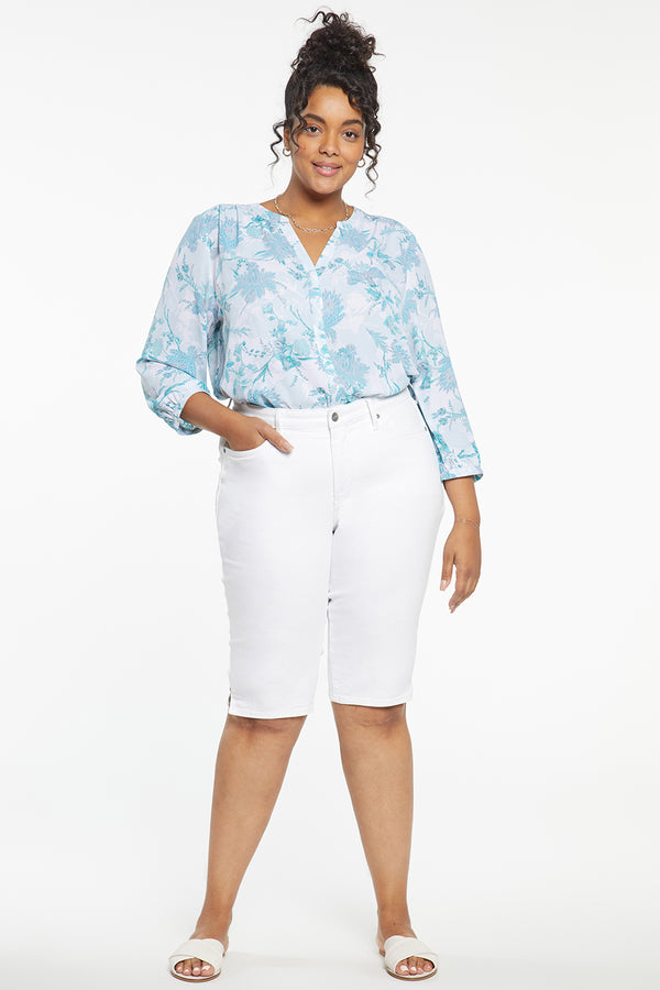 Nydj Bike Capri Jeans In Plus Size