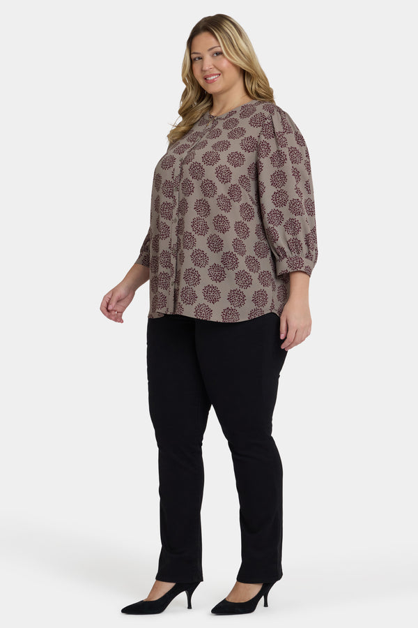 Nydj Bonnie Blouse In Plus Size