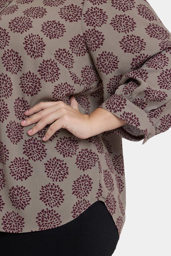 Nydj Bonnie Blouse In Plus Size