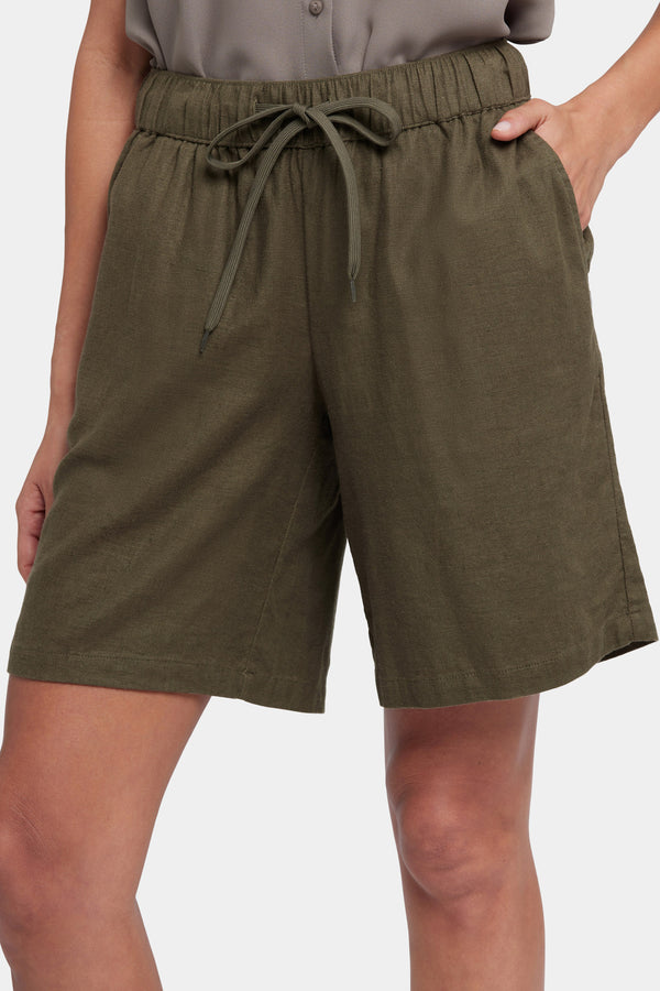 nydj Breezy Bermuda Shorts