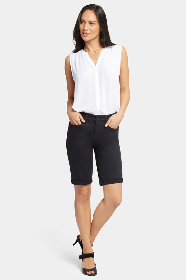 Nydj Briella 10 Inch Denim Shorts In Petite