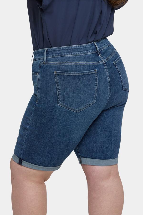 Nydj Briella 11 Inch Denim Shorts In Plus Size