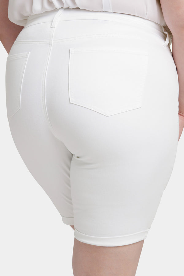 Nydj Briella 11 Inch Denim Shorts In Plus Size