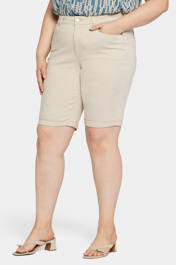 Nydj Briella 11 Inch Denim Shorts In Plus Size