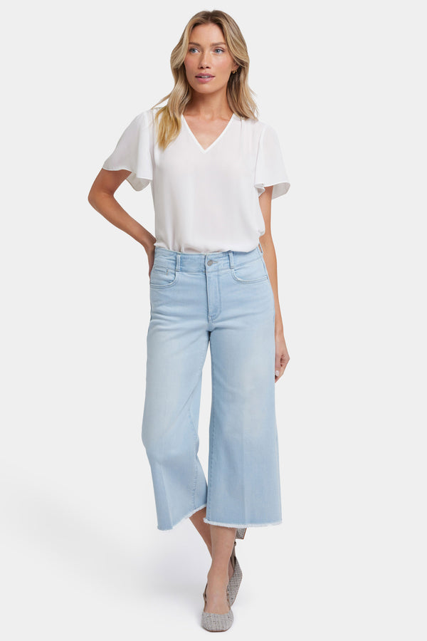Nydj Brigitte Wide Leg Capri Jeans