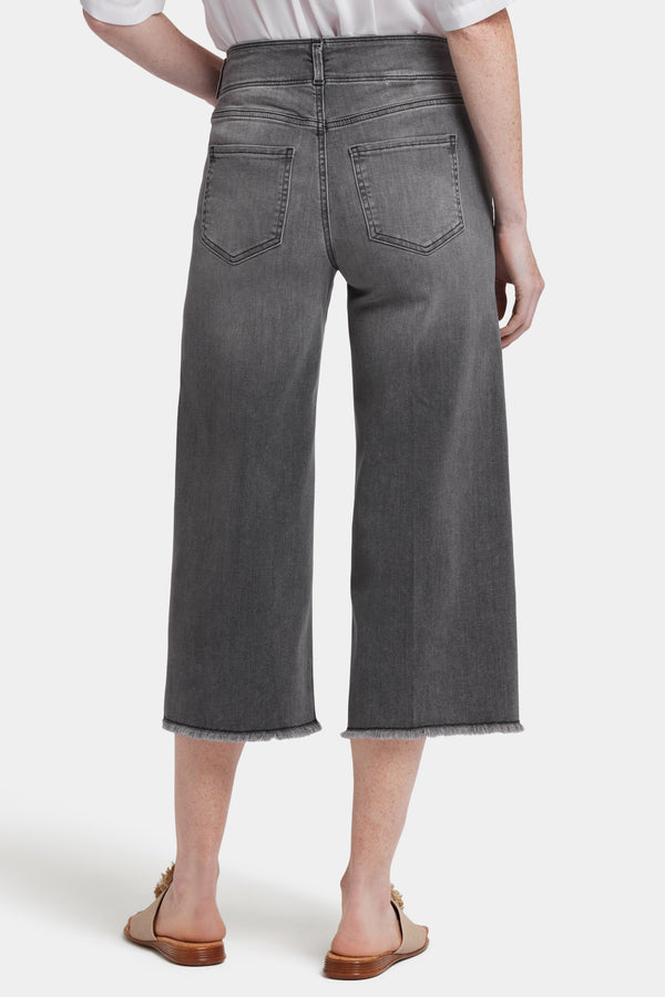 nydj Brigitte Wide Leg Capri Jeans
